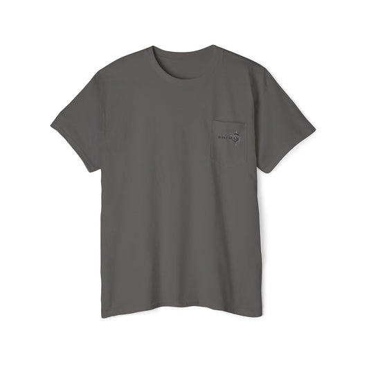 BokeyCat Unisex Heavy Cotton Pocket Tee