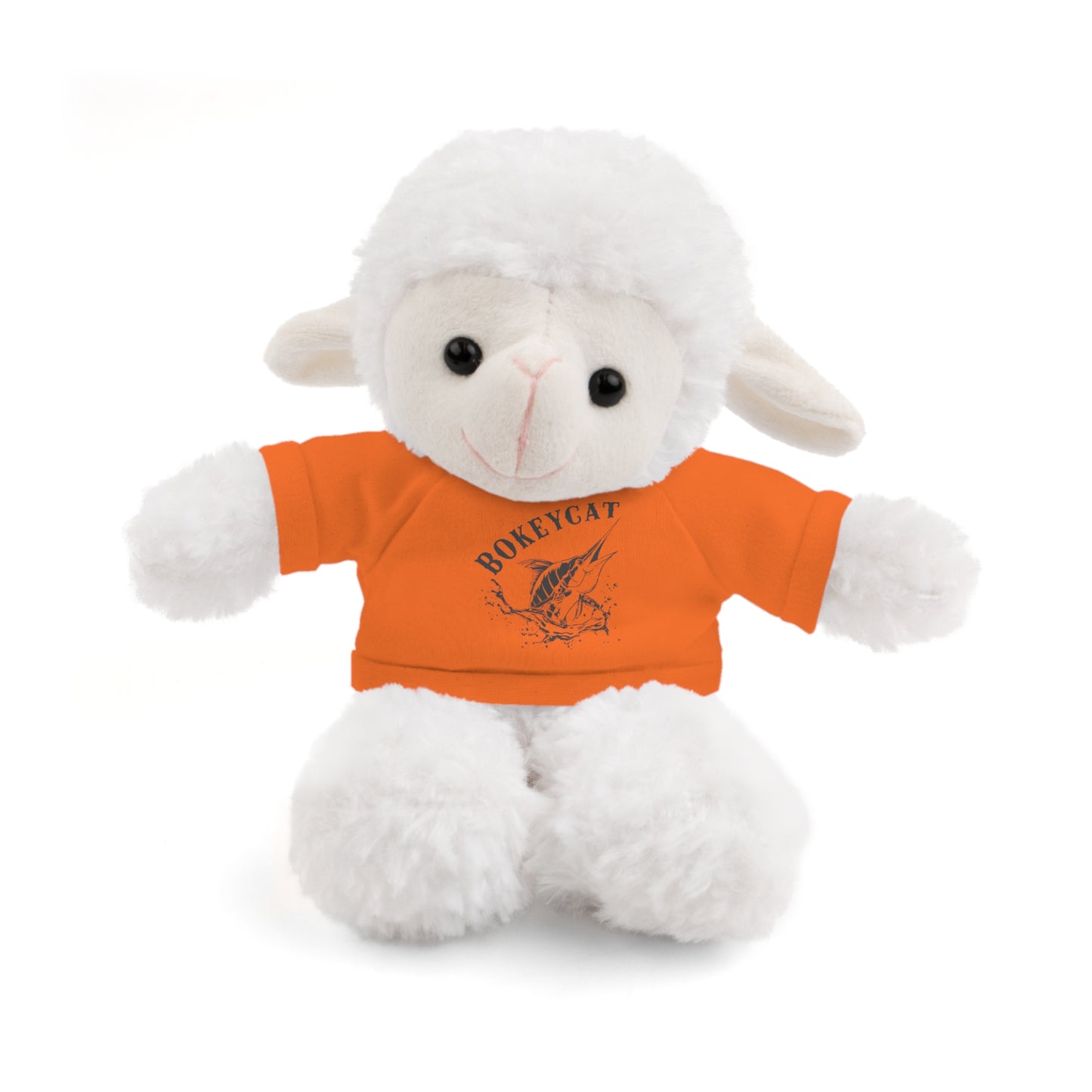 BokeyCat Stuffed Animals w Tee Shirt