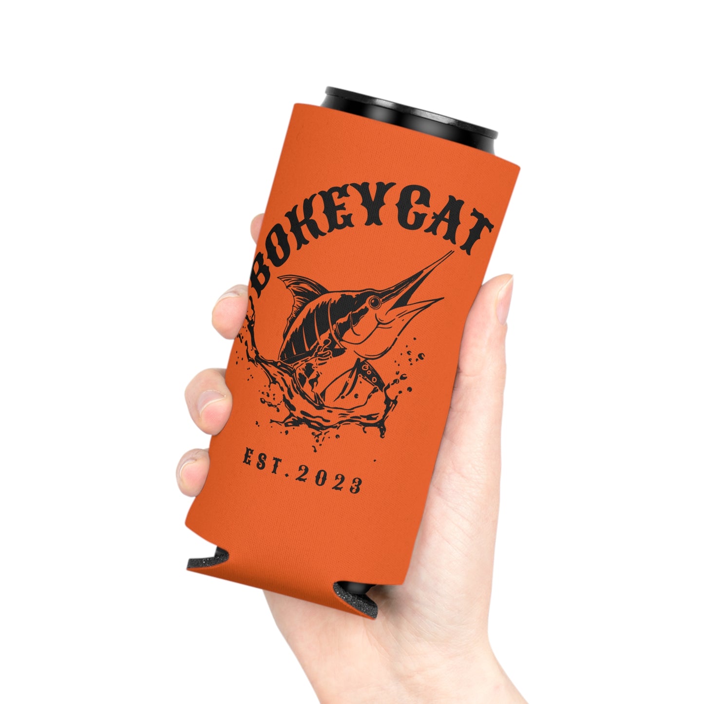 BokeyCat Can Cooler