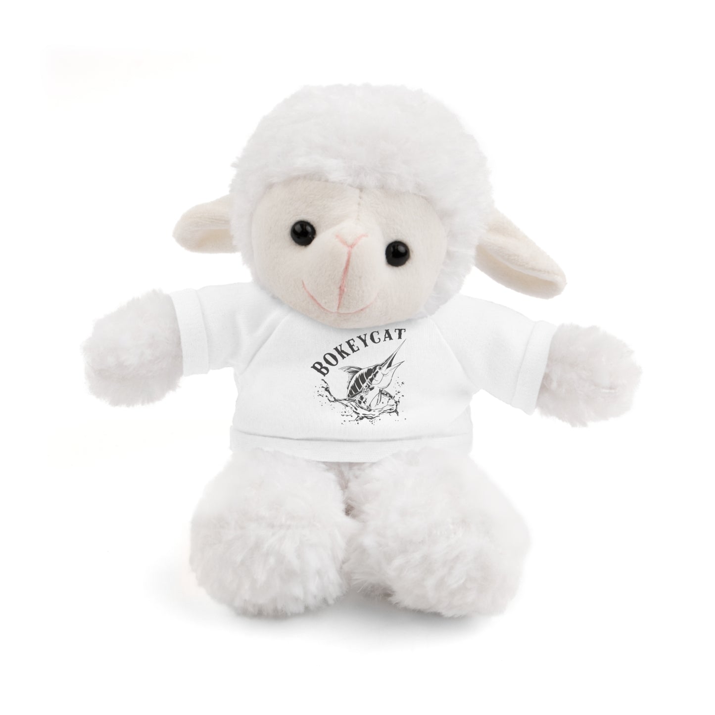 BokeyCat Stuffed Animals w Tee Shirt