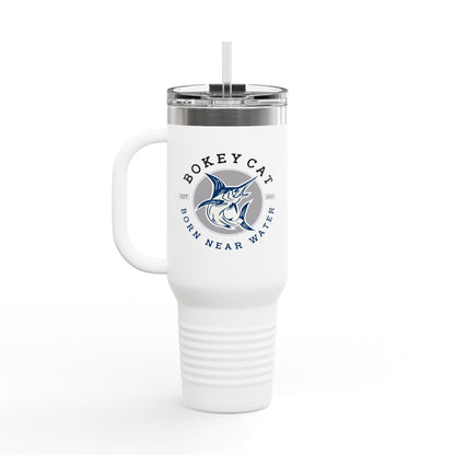 BokeyCat Insulated Travel Mug, 40oz