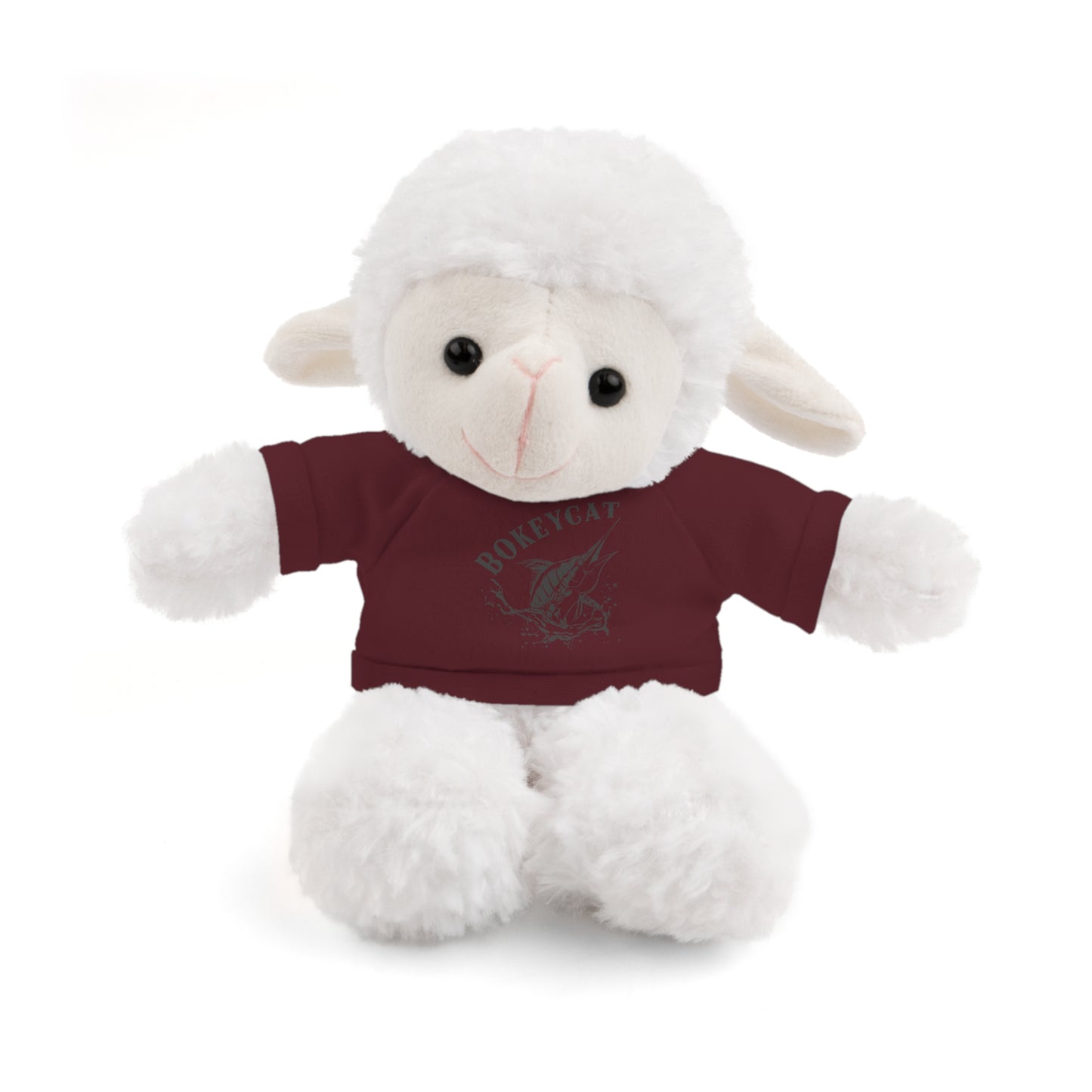 BokeyCat Stuffed Animals w Tee Shirt