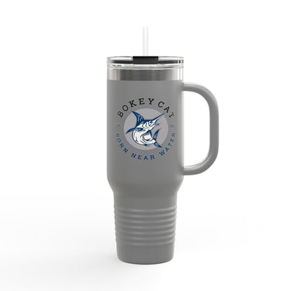 BokeyCat Insulated Travel Mug, 40oz