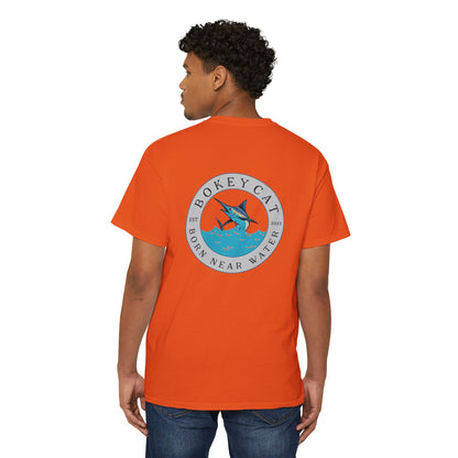 BokeyCat Unisex Heavy Cotton Pocket Tee