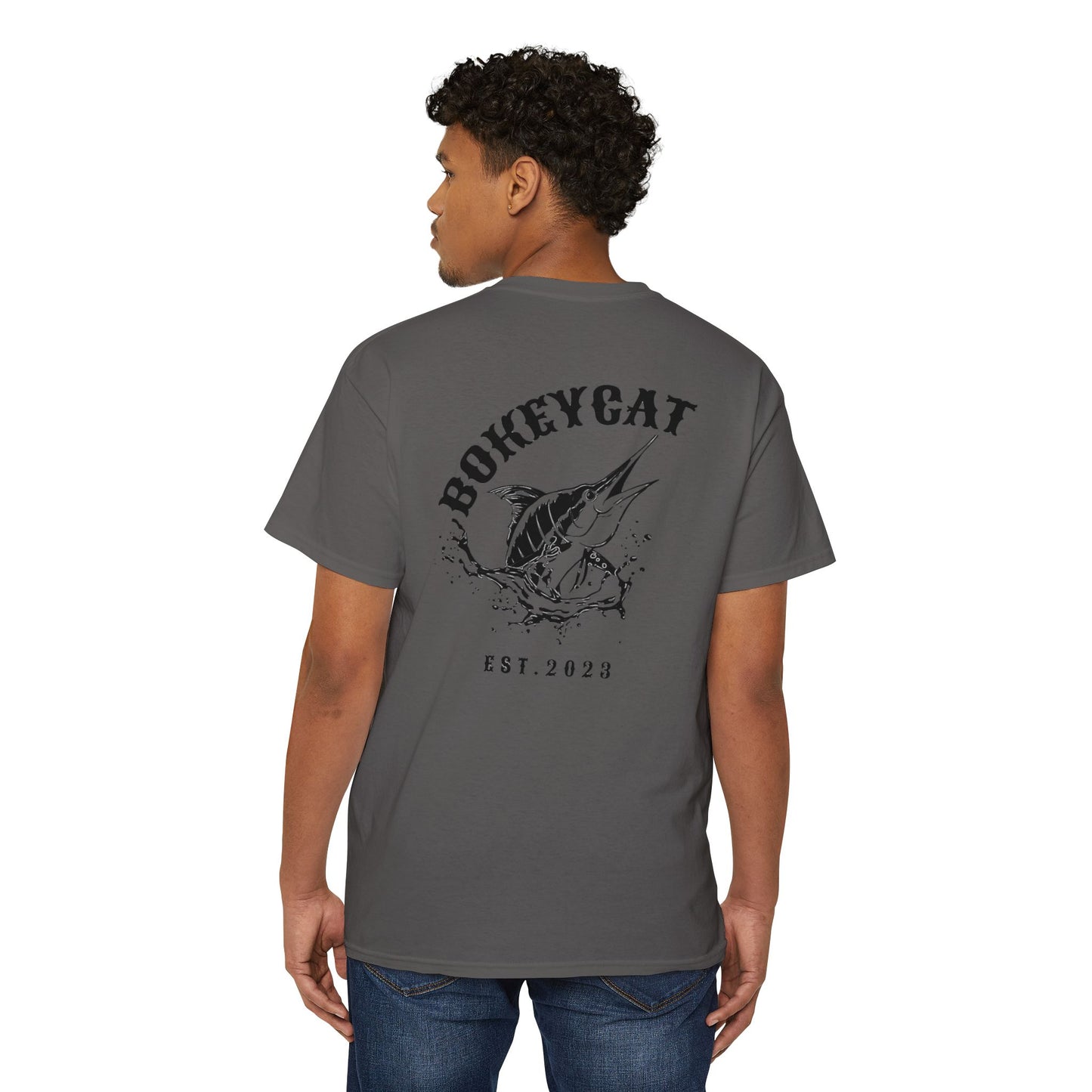 BokeyCat  Heavy Cotton Pocket Tee