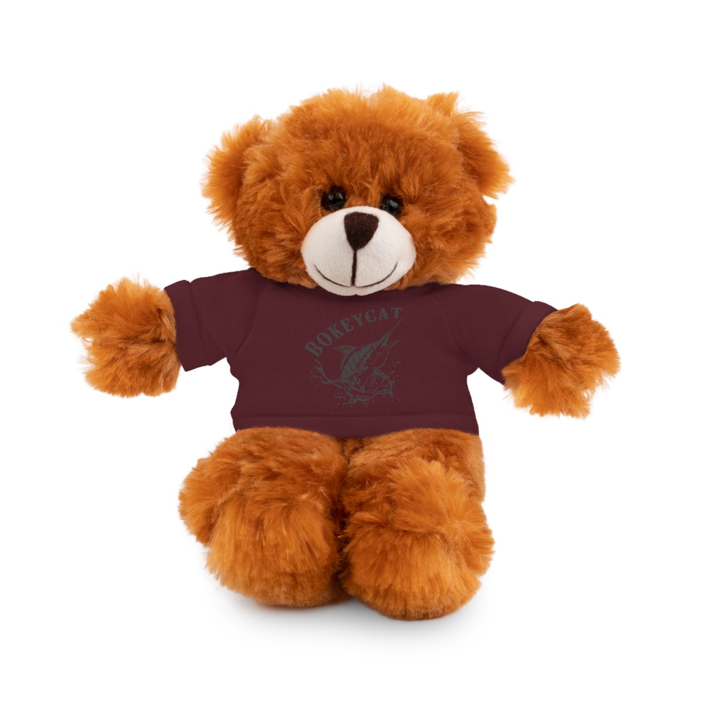 BokeyCat Stuffed Animals w Tee Shirt