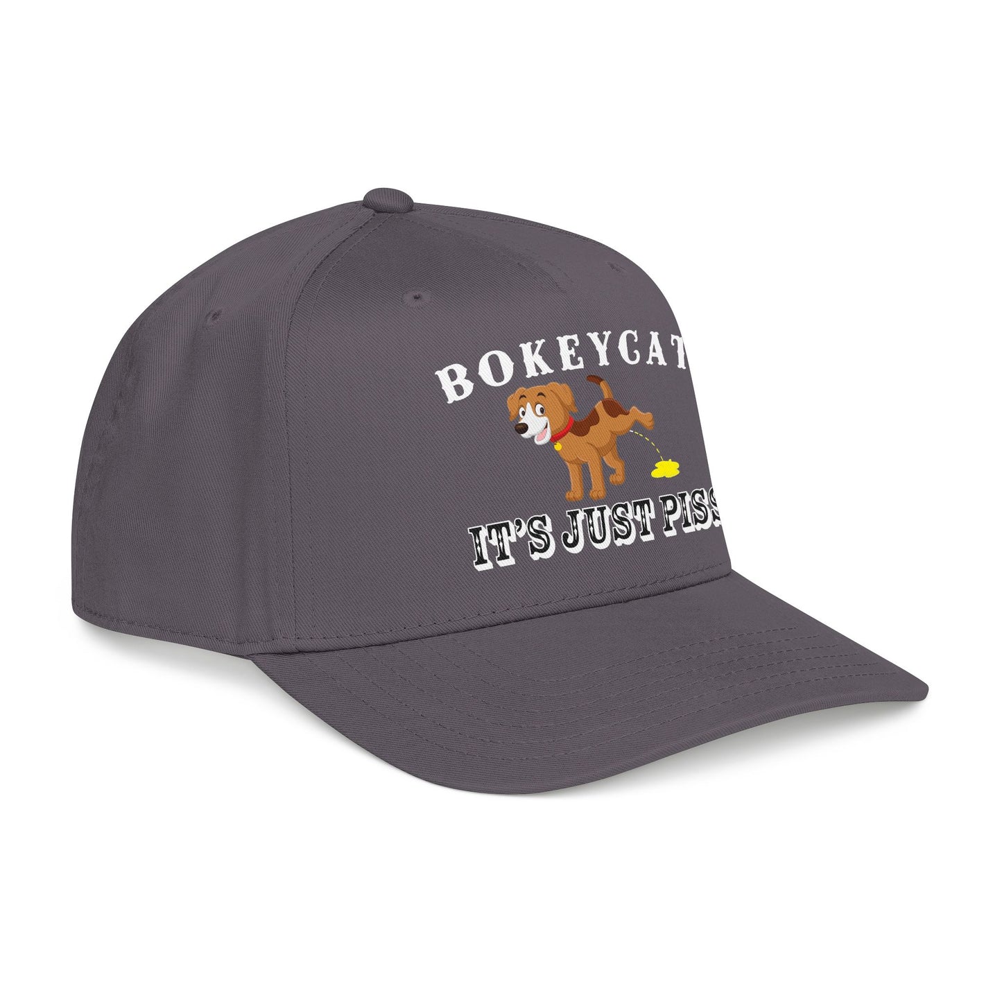 BokeyCat "It's Just Piss" Mid Profile Baseball Cap