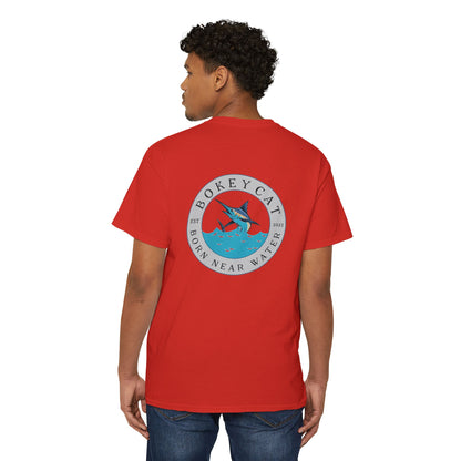 BokeyCat Unisex Heavy Cotton Pocket Tee