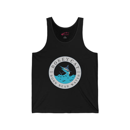 BokeyCat  Unisex Jersey Tank