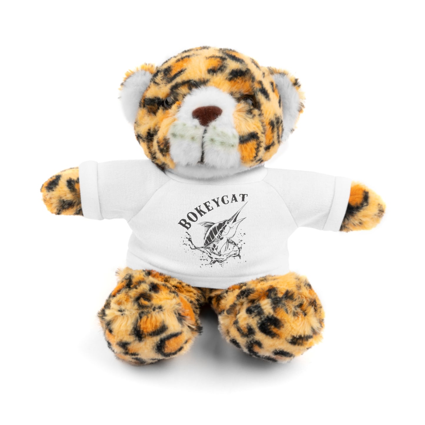 BokeyCat Stuffed Animals w Tee Shirt