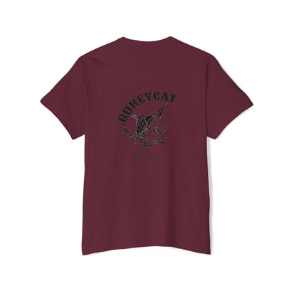 BokeyCat Unisex Heavy Cotton Pocket Tee