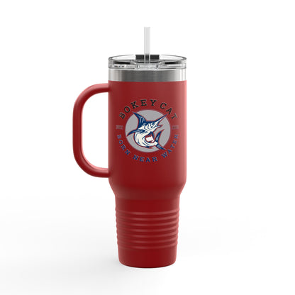 BokeyCat Insulated Travel Mug, 40oz