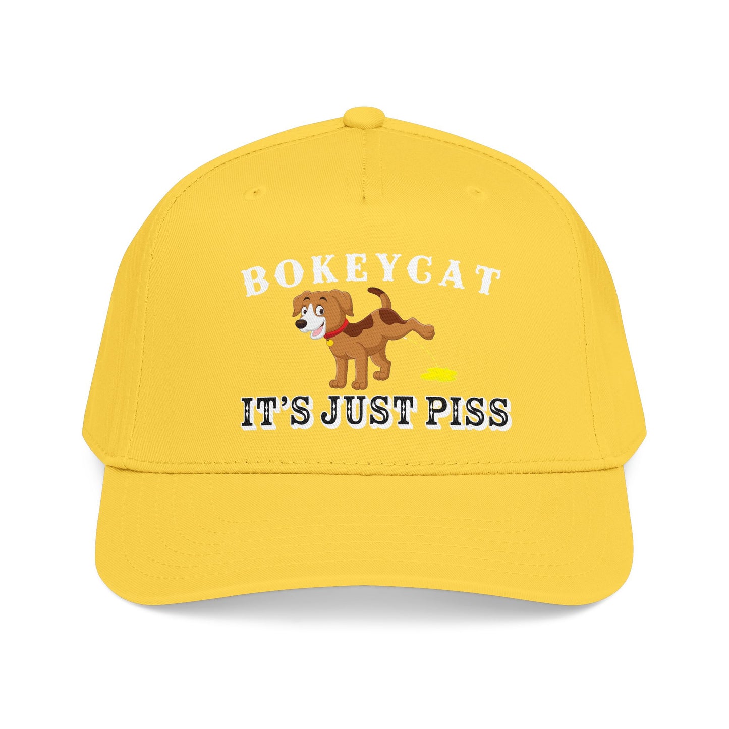 BokeyCat "It's Just Piss" Mid Profile Baseball Cap