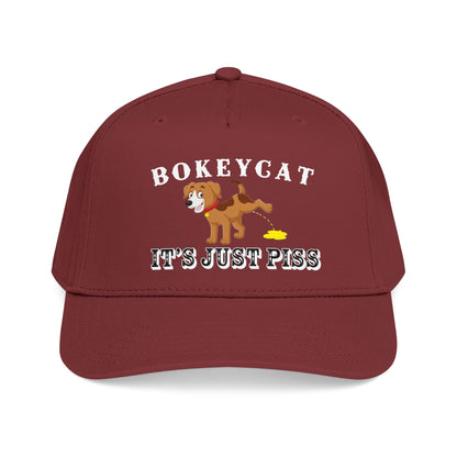 BokeyCat "It's Just Piss" Mid Profile Baseball Cap