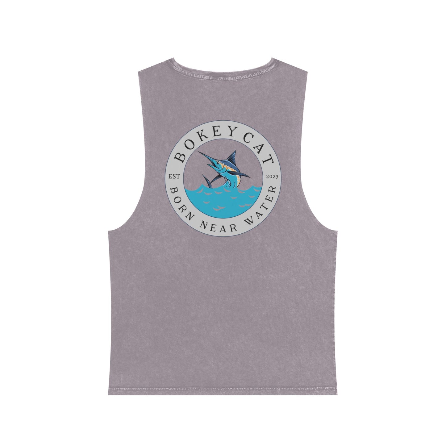 BokeyCat Unisex Stonewash Tank Top
