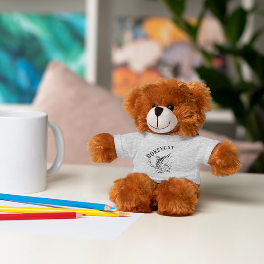 BokeyCat Stuffed Animals w Tee Shirt