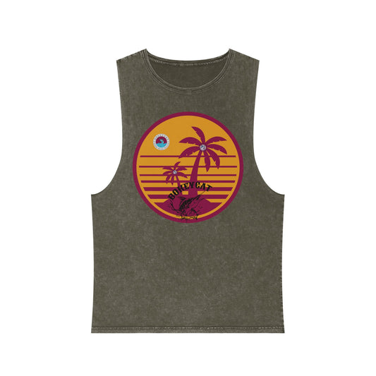 BokeyCat Unisex Stonewash Tank Top