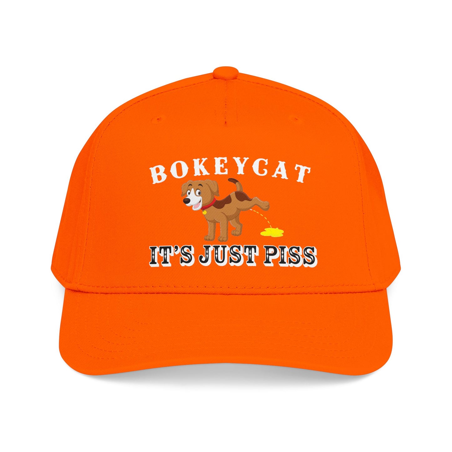 BokeyCat "It's Just Piss" Mid Profile Baseball Cap