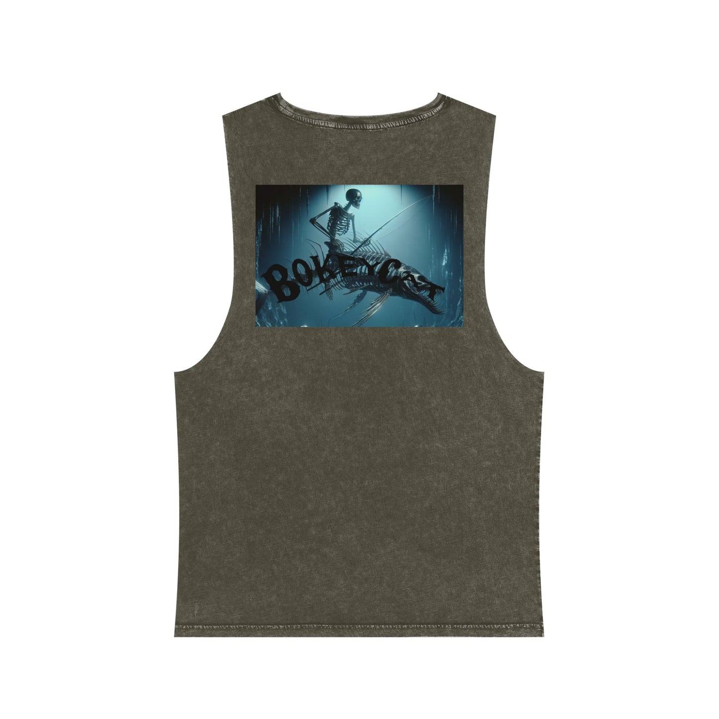 BokeyCat Unisex Stonewash Tank Top
