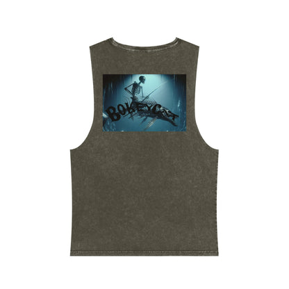 BokeyCat Unisex Stonewash Tank Top