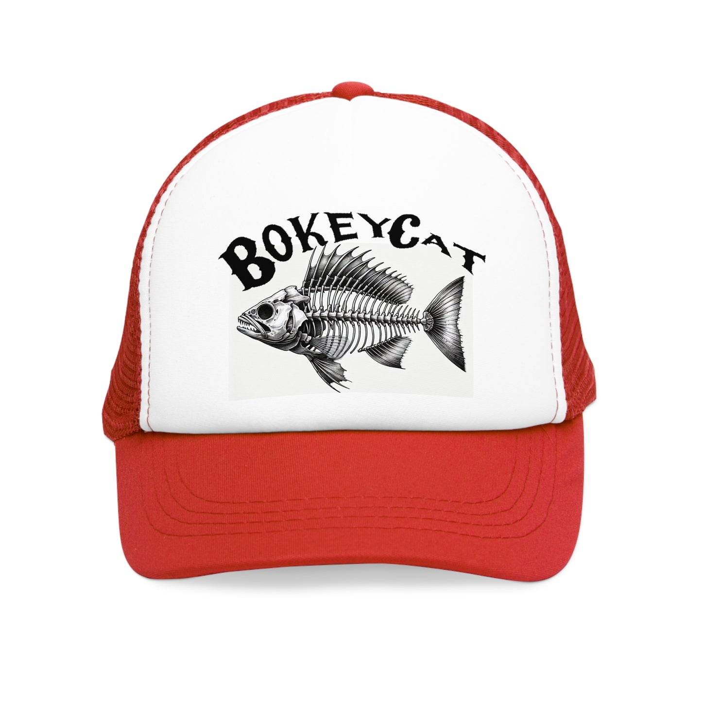BokeyCat Bones Mesh Cap