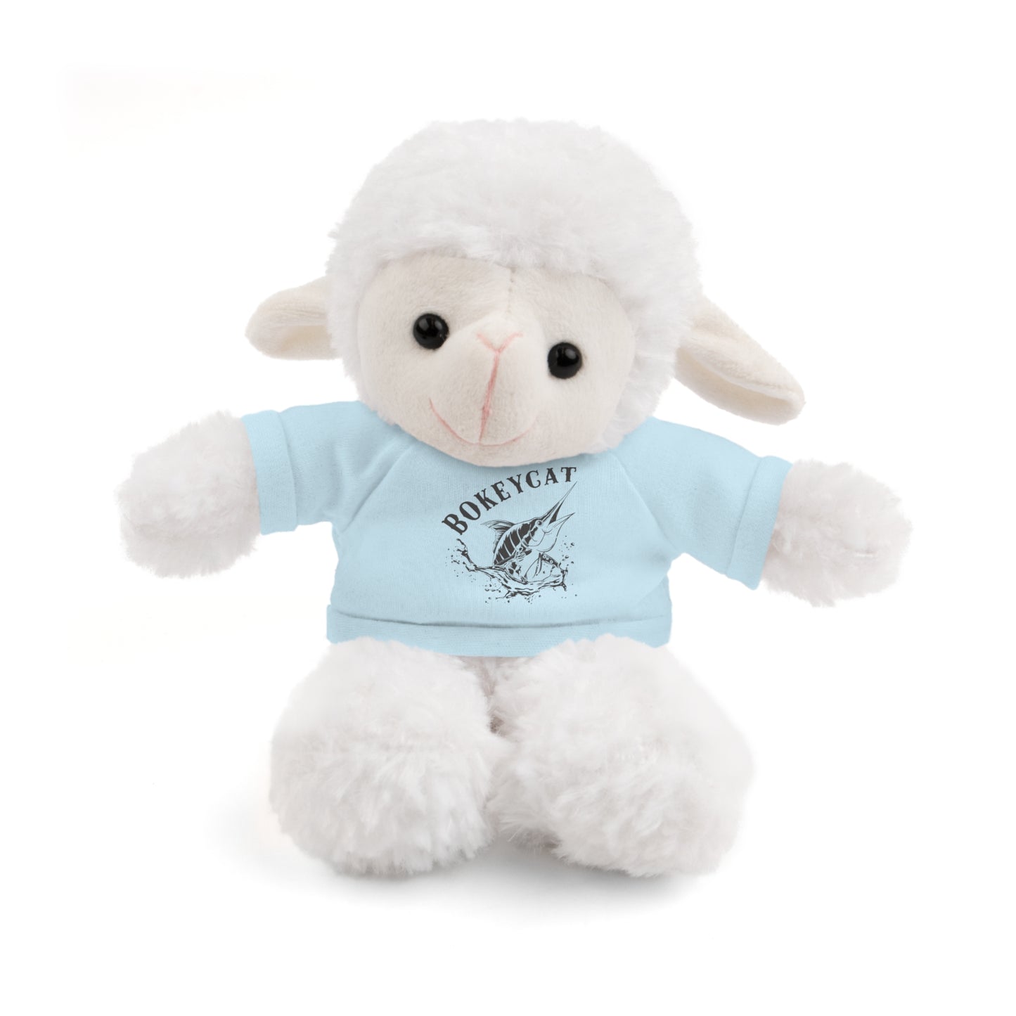 BokeyCat Stuffed Animals w Tee Shirt