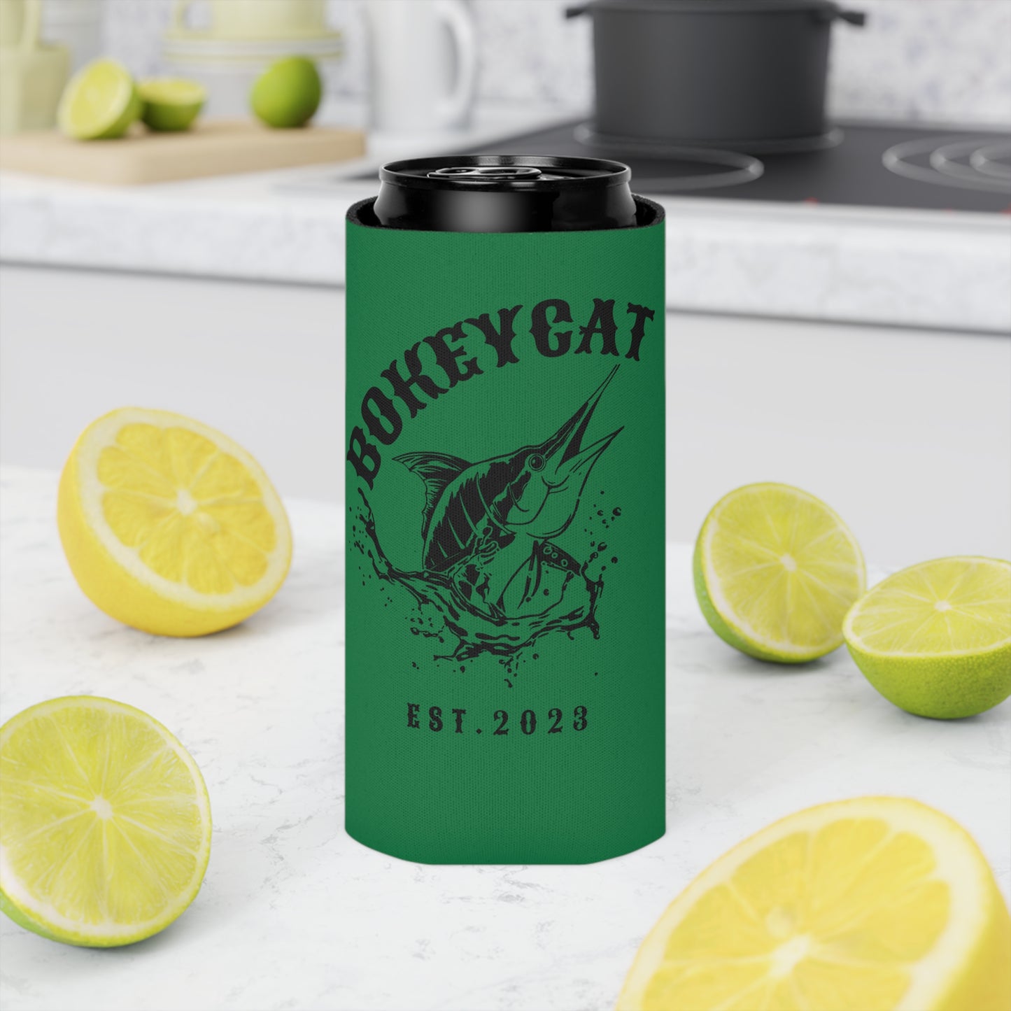 BokeyCat Can Cooler