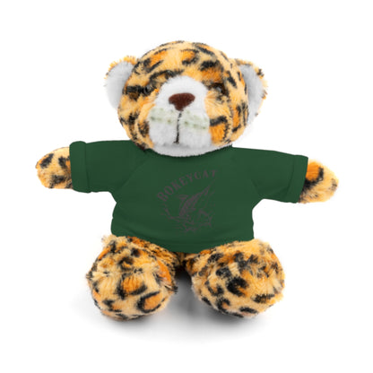 BokeyCat Stuffed Animals w Tee Shirt
