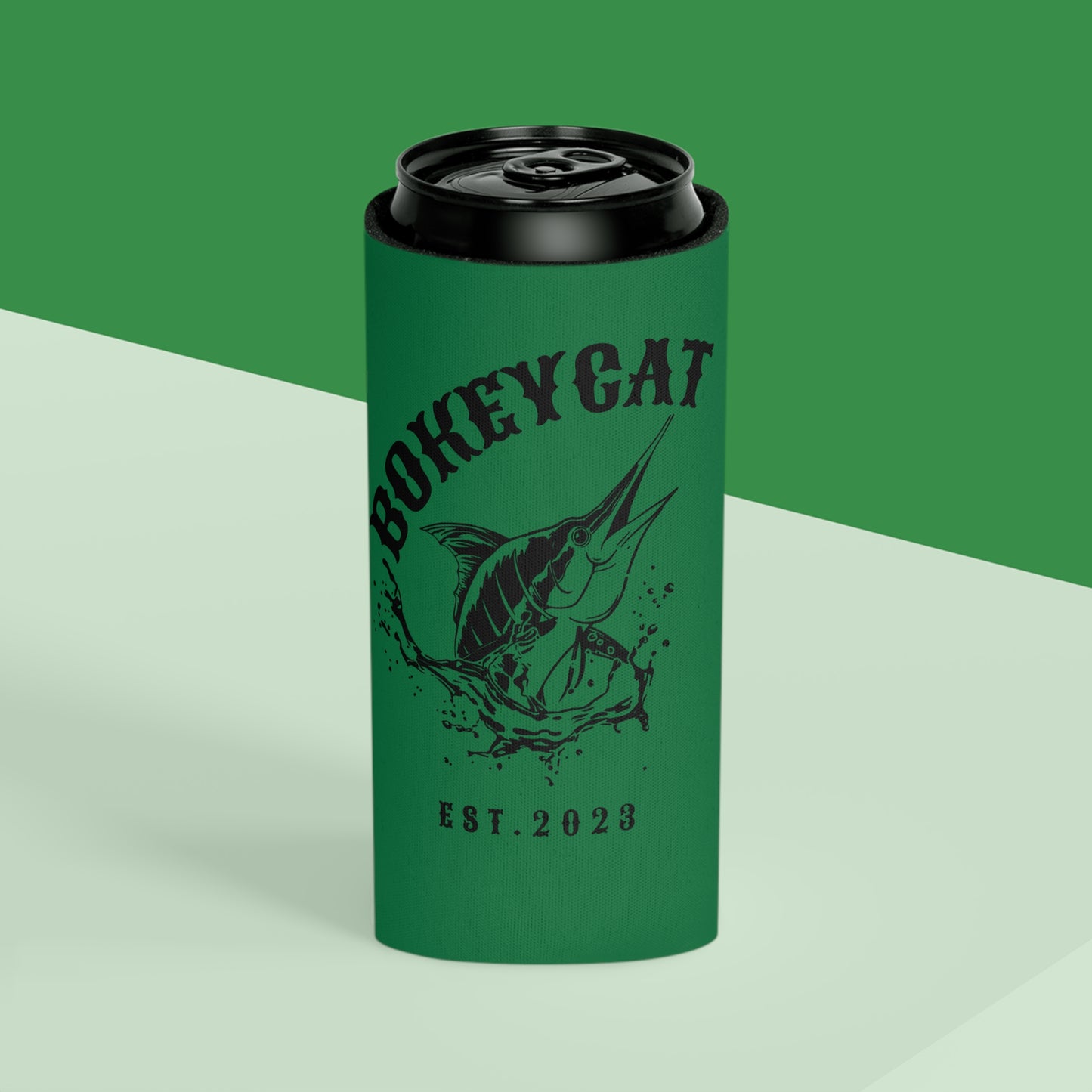 BokeyCat Can Cooler