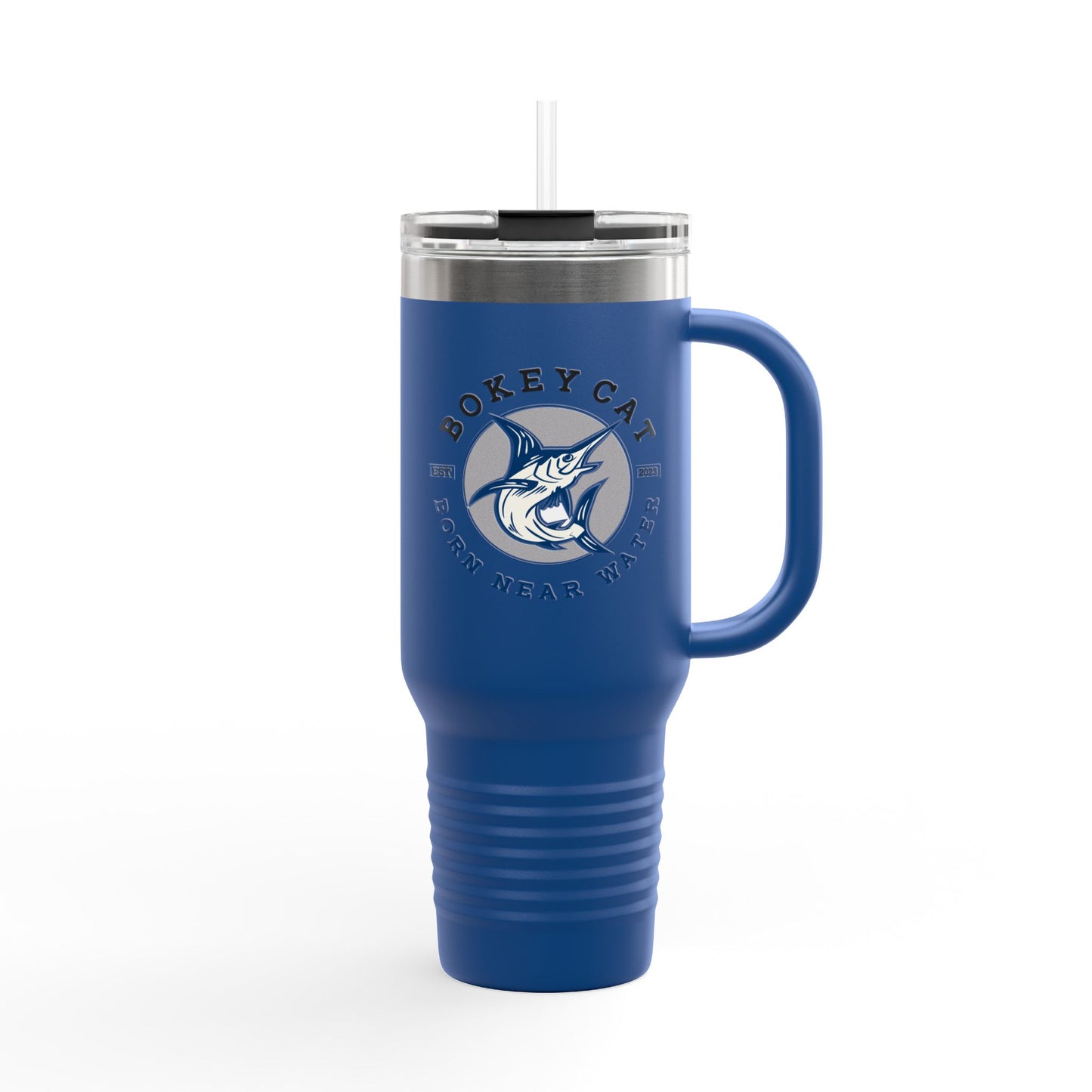BokeyCat Insulated Travel Mug, 40oz