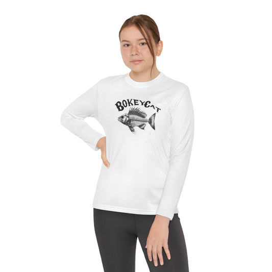 BokeyCat Bones  Youth Long Sleeve