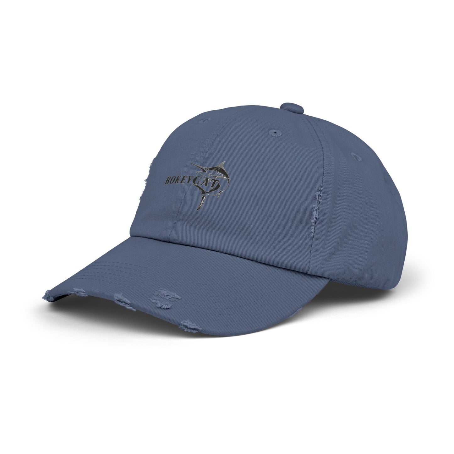 BokeyCat Unisex Distressed Cap