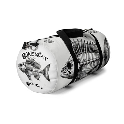 BokeyCat Bones Duffel Bag, Gym Bag, Fishing Gear Bag