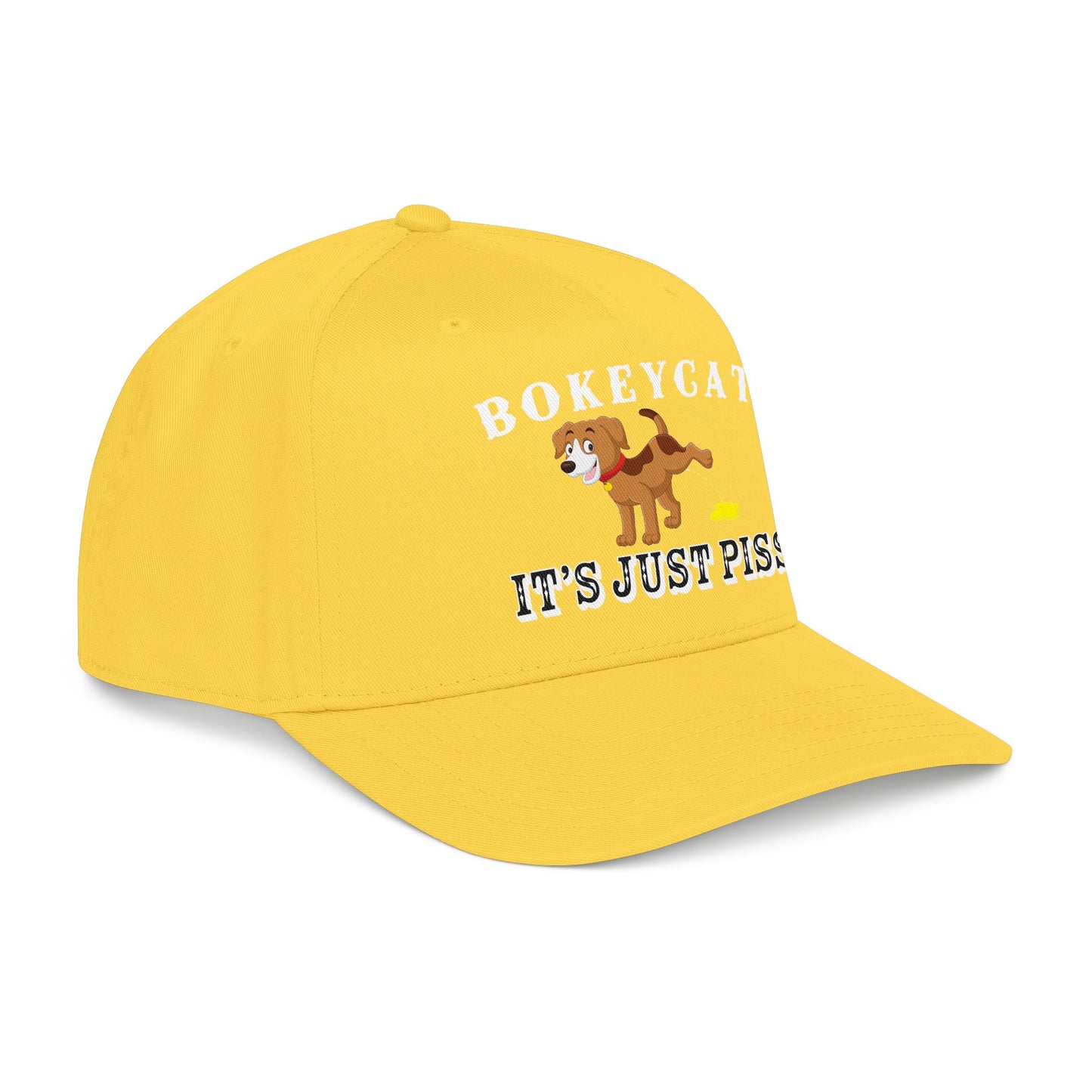 BokeyCat "It's Just Piss" Mid Profile Baseball Cap
