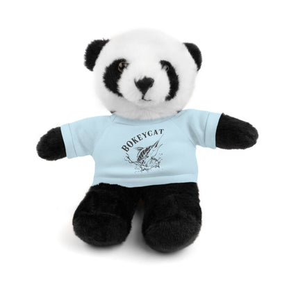 BokeyCat Stuffed Animals w Tee Shirt