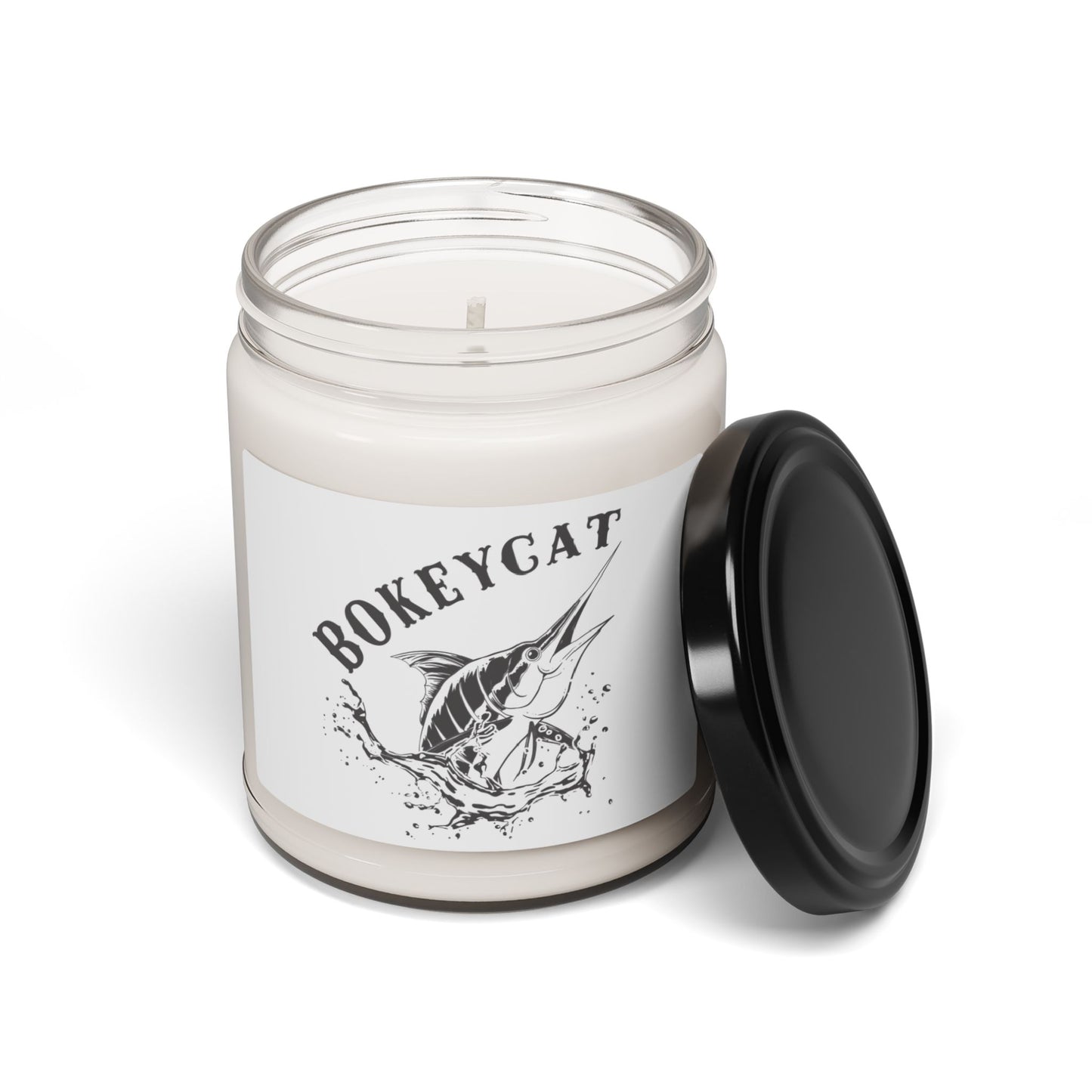 BokeyCat  Scented Soy Candle, 9oz