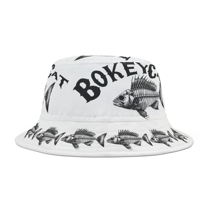 BokeyCat Bones Bucket Hat. Price reduced to offset shipping cost.