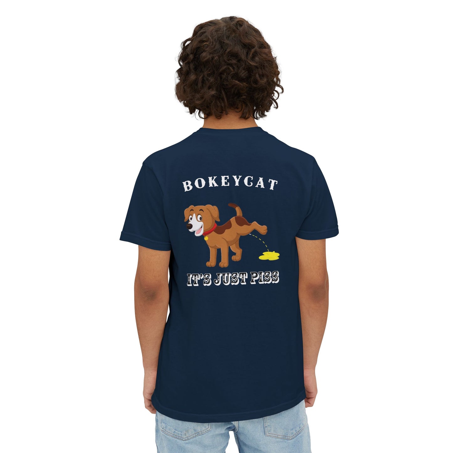 BokeyCat  "It's Just Piss" Pocket T-Shirt