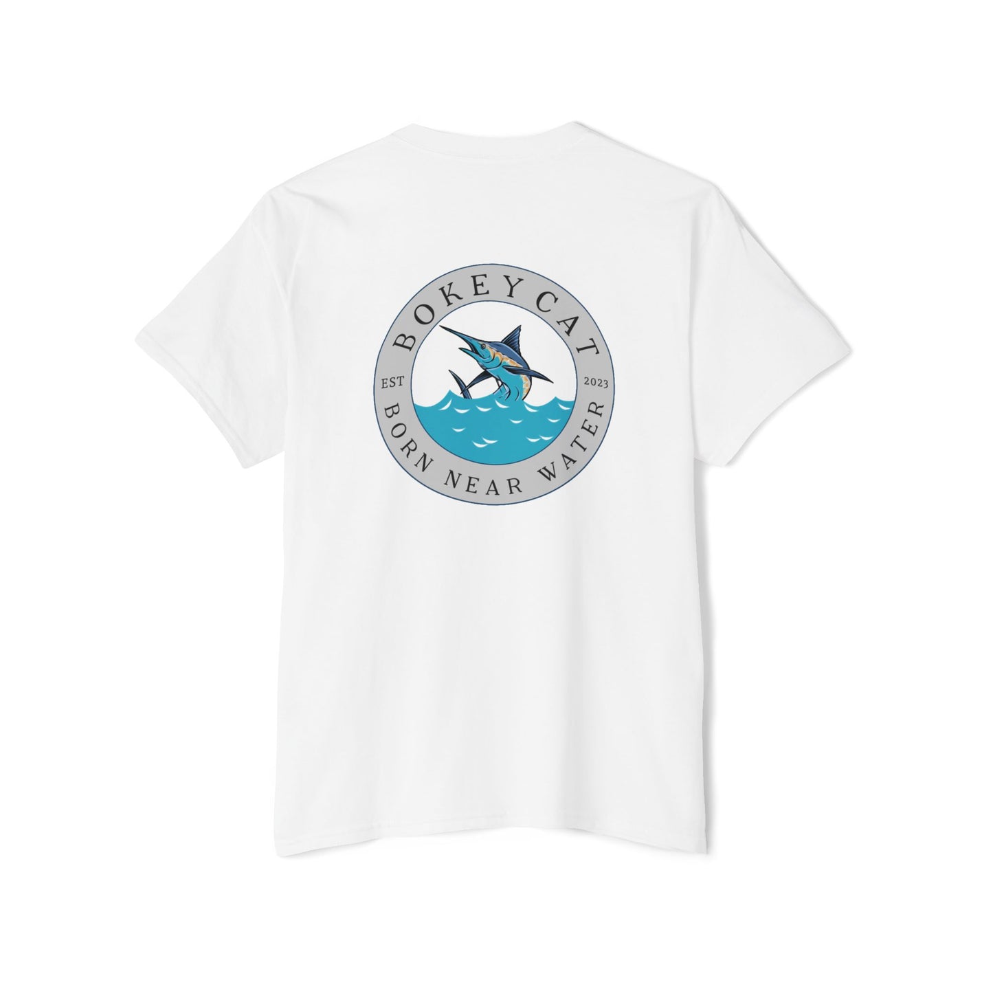 BokeyCat Unisex Heavy Cotton Pocket Tee