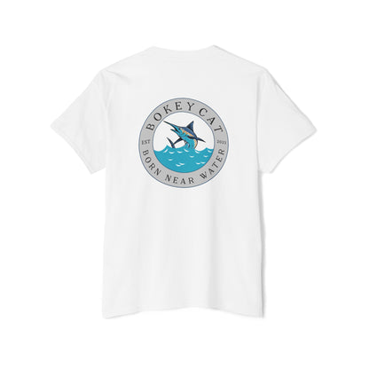 BokeyCat Unisex Heavy Cotton Pocket Tee