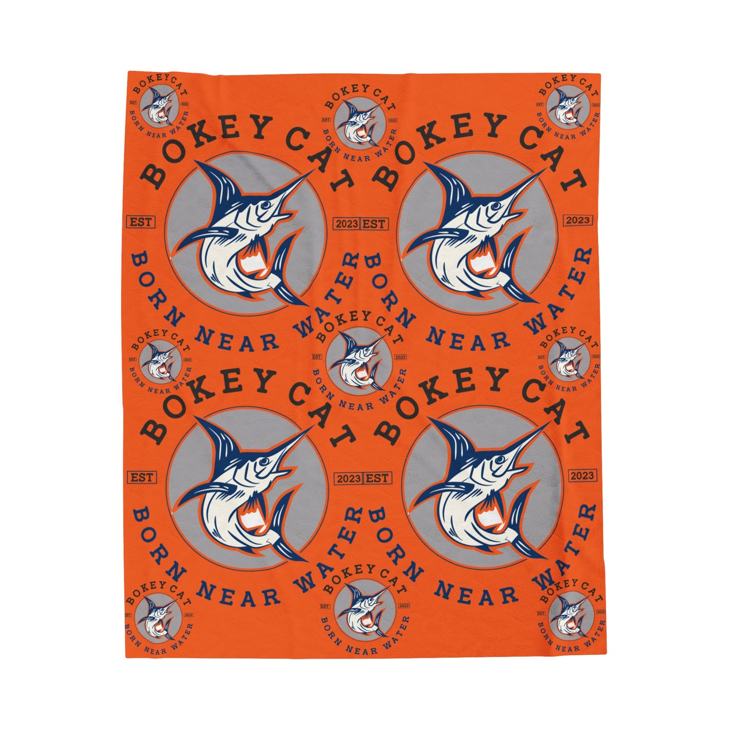 BokeyCat Velveteen Plush Blanket