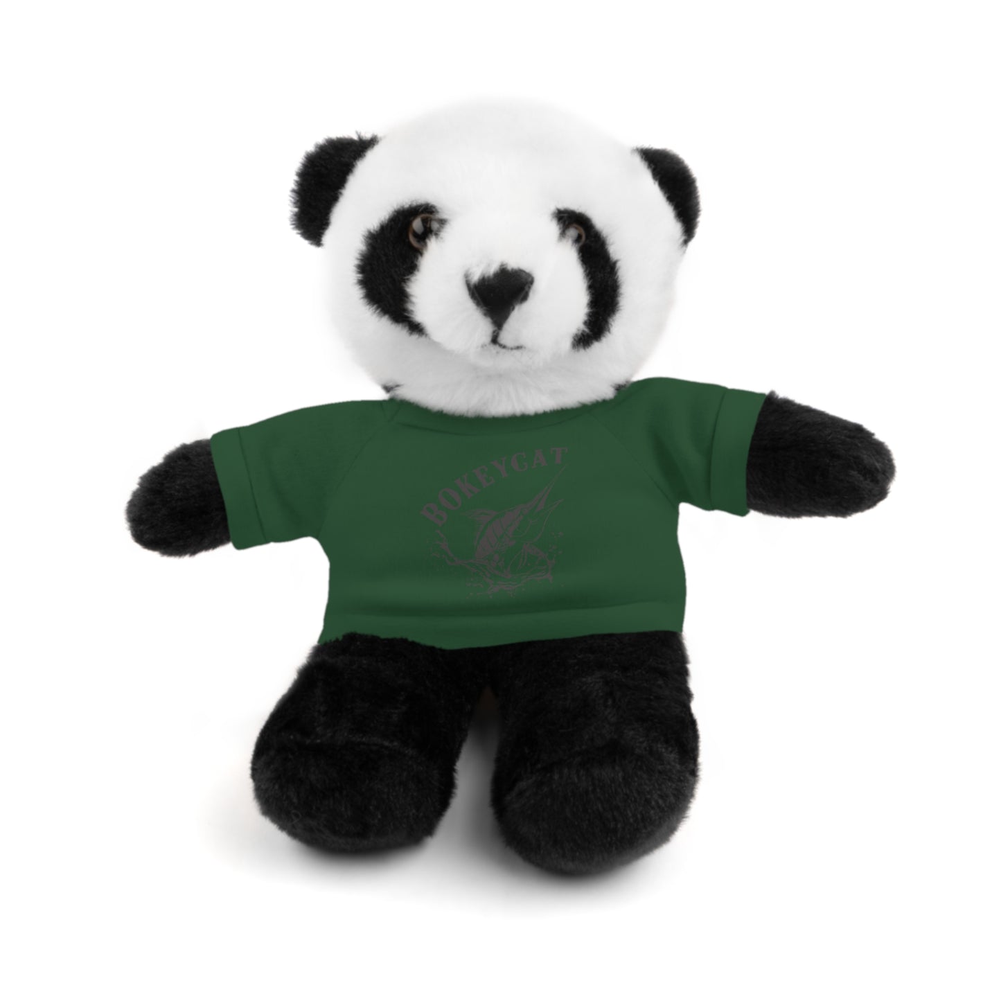 BokeyCat Stuffed Animals w Tee Shirt