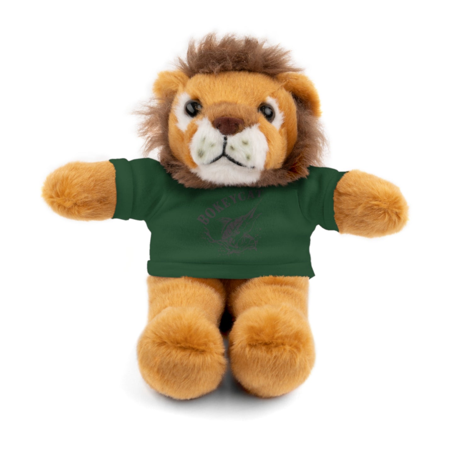 BokeyCat Stuffed Animals w Tee Shirt