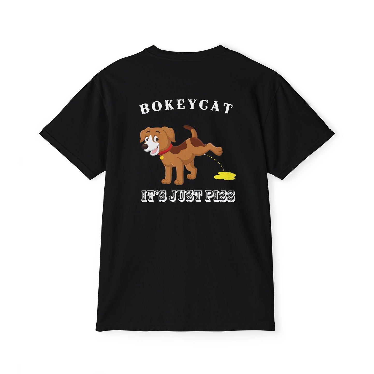 BokeyCat  "It's Just Piss" Pocket T-Shirt