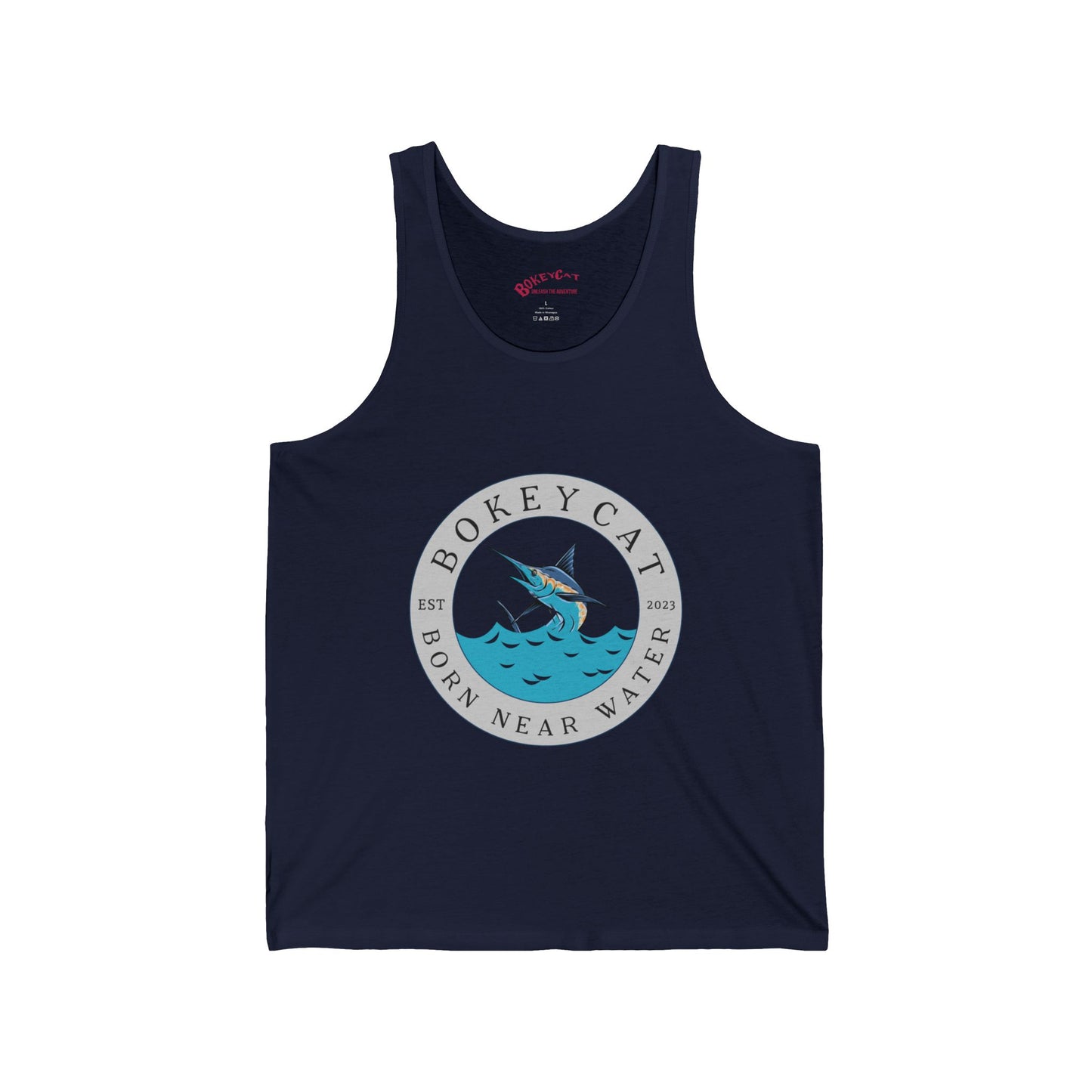 BokeyCat  Unisex Jersey Tank