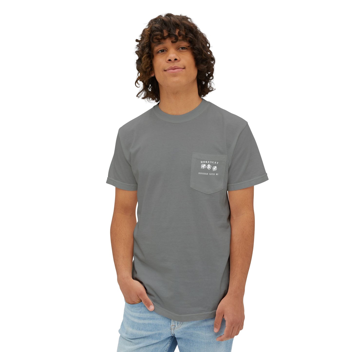 BokeyCat  "Dice" Pocket T-Shirt