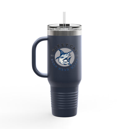 BokeyCat Insulated Travel Mug, 40oz