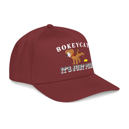 BokeyCat "It's Just Piss" Mid Profile Baseball Cap