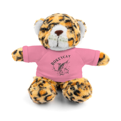 BokeyCat Stuffed Animals w Tee Shirt