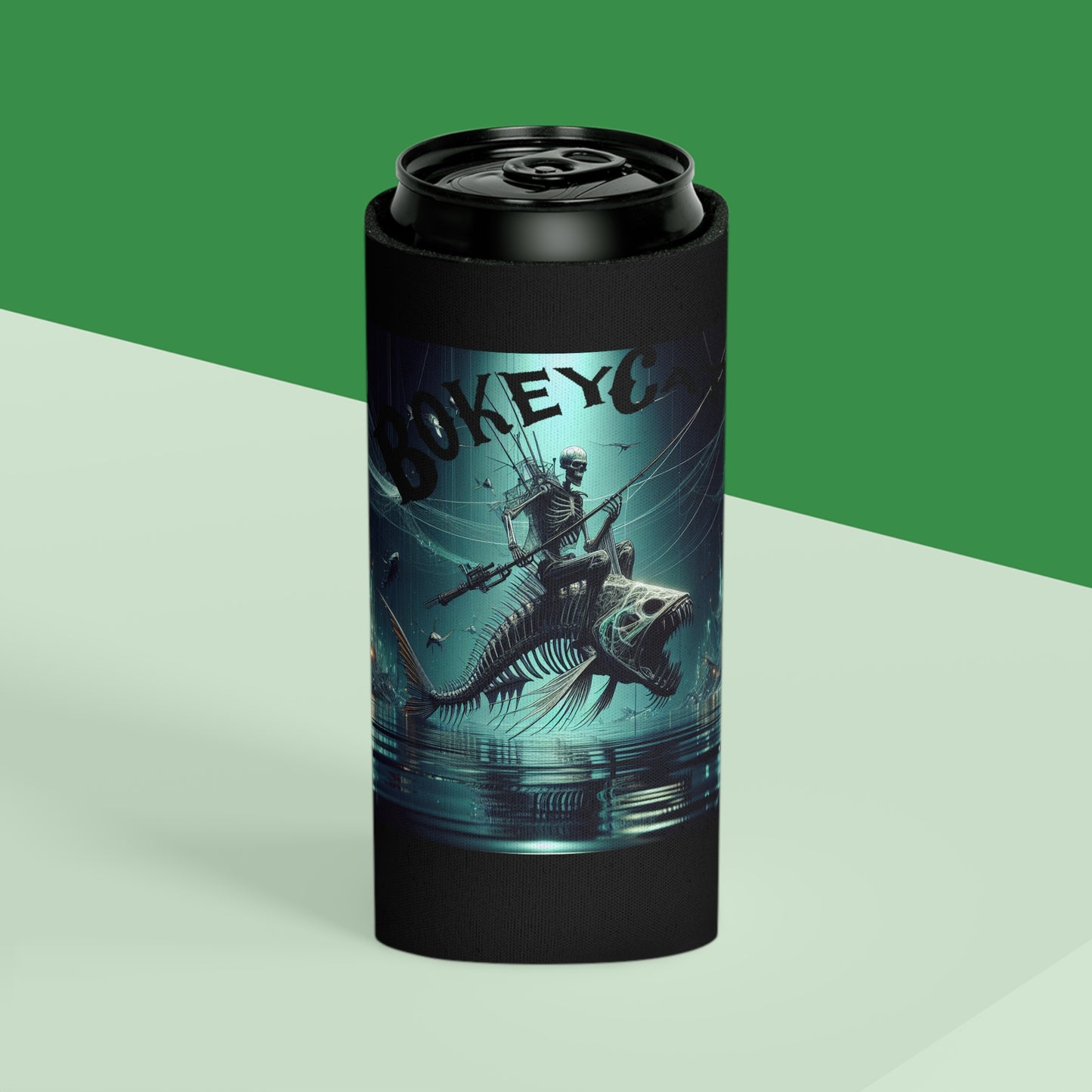 BokeyCat Bones Can Cooler